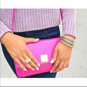 Hot Pink Ted Baker Handbag - Crossbody Purse